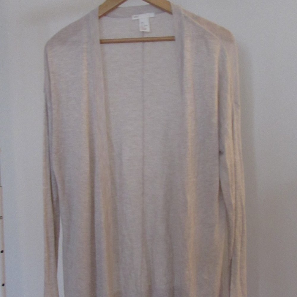 Beige Lightweight Cardigan